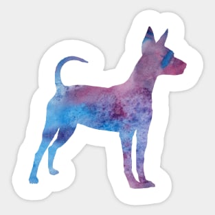 Miniature pinscher Sticker